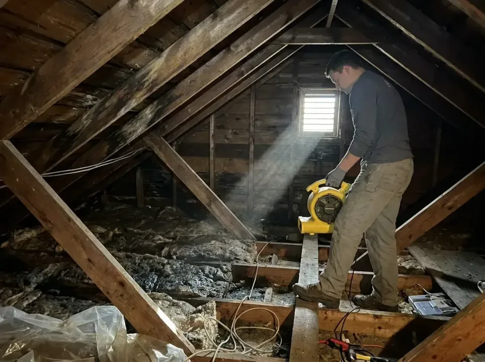 attic-water-damage-drying-proc-007 — frequently asked questions, Emergency Water Extraction & 24/7 Flood Response in Brockto…